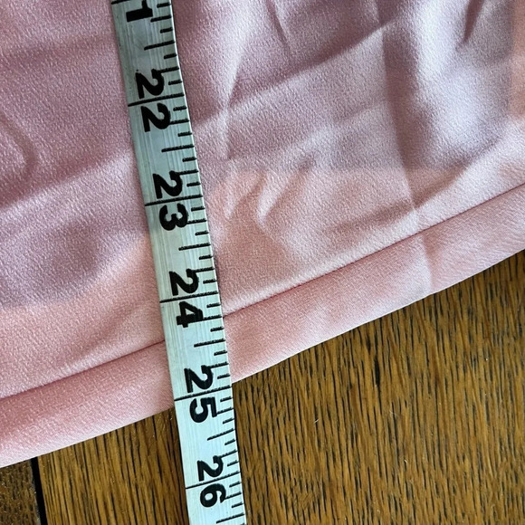 NWT J Crew Factory Peach Pink Satin Slip Skirt Medium - Picture 5 of 7